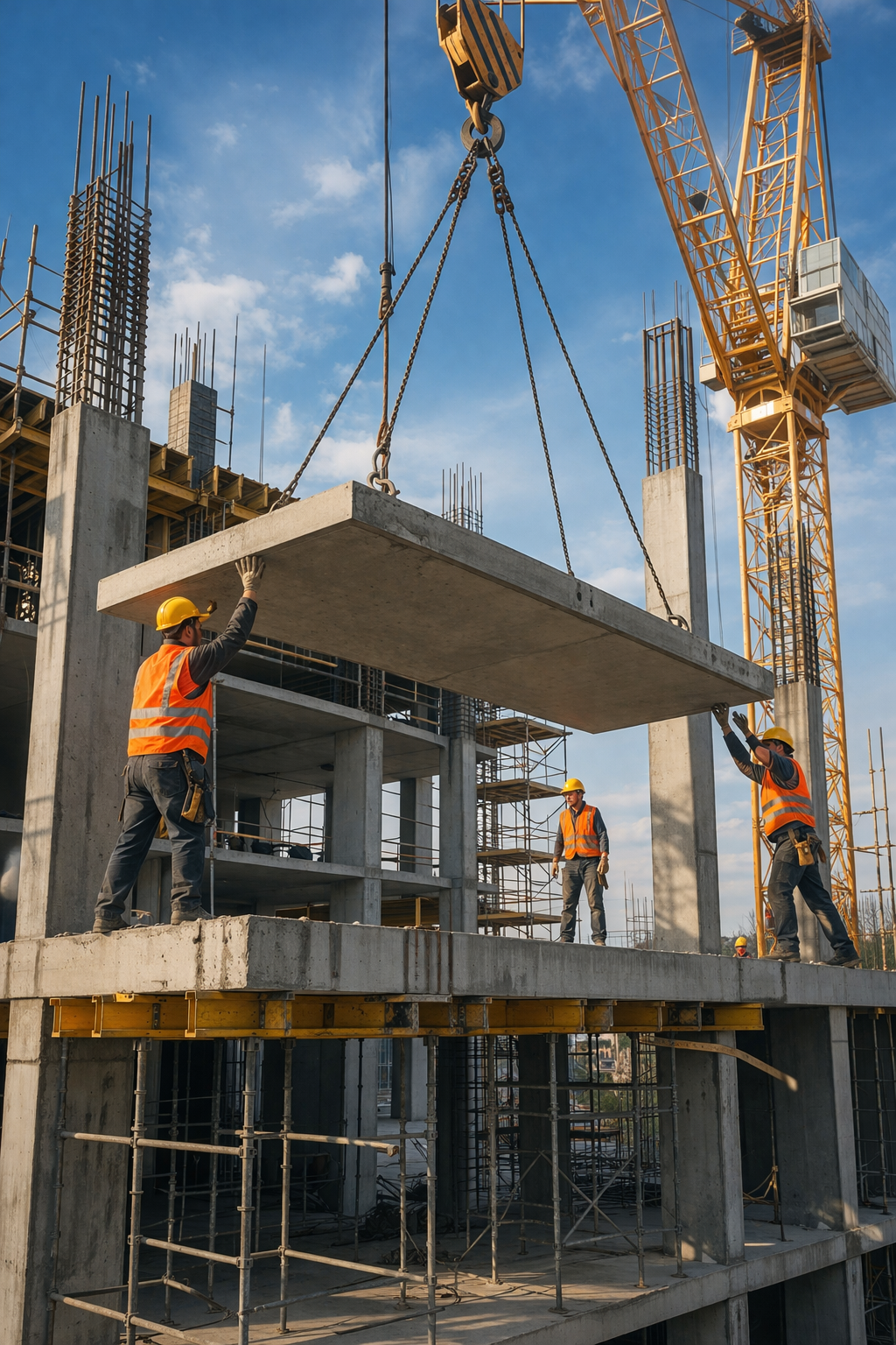 Beton və dəmir-beton konstruksiyaların quraşdırılması