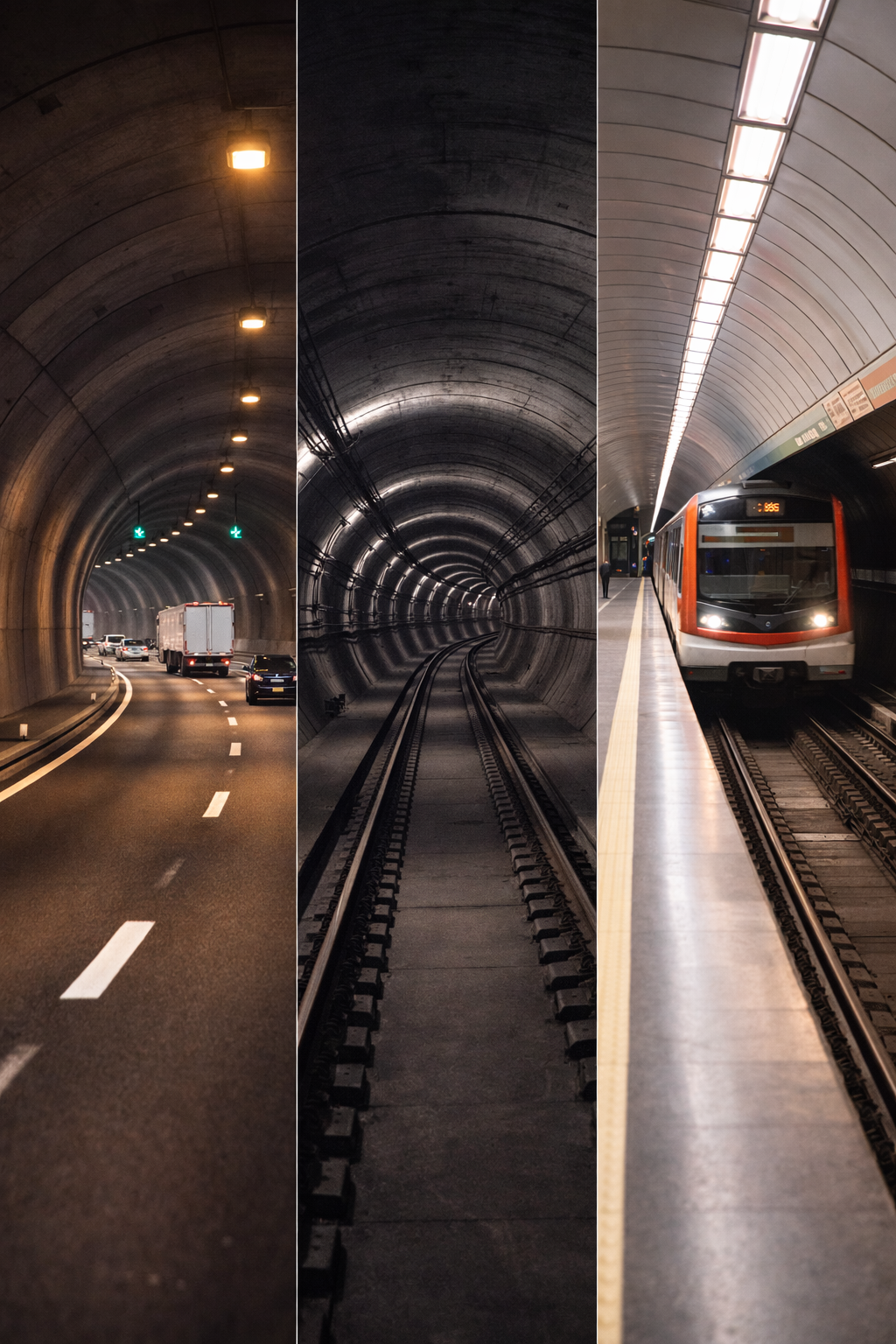 Nəqliyyat tunelləri və metropolitenlər